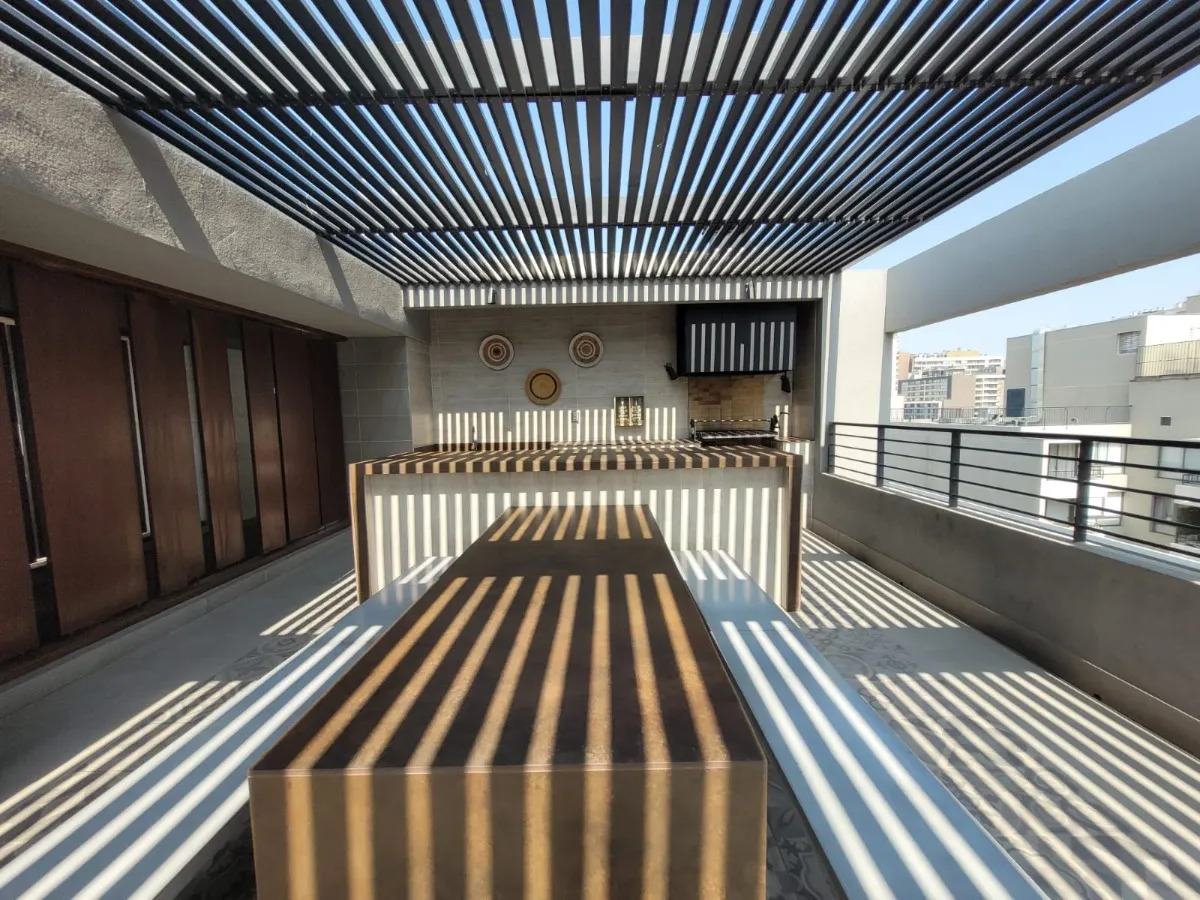 Espectacular depto 2d+2b Metro Santa Isabel, edificio Almagro — foto 4